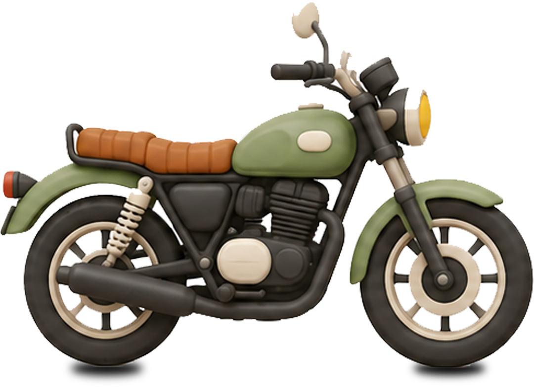 Two Wheeler Motorcycle Scooter